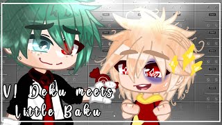 Villain Deku meets Kid Bakugo! / Childhood AU / original =) / •butterfly• /