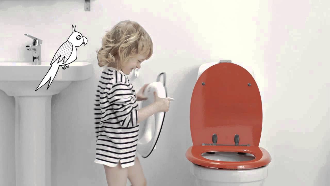 Pot Educatif Bebe Toilette, Pour Apprentissage de La Propreté, Facile à  Propre, Blanc 