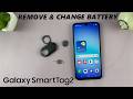 How To Remove / Replace Battery On Samsung Galaxy Smart Tag 2
