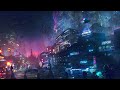 Digital Zen 🏮 Cyberpunk Ambient Beats | Dark Electronic for Deep Focus &amp; Mental Clarity [4K]