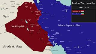 (1980-1988) Iran-Iraq War - Every Day