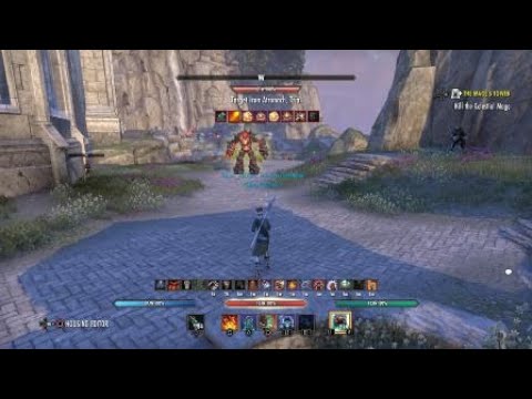 81.8k magicka necromancer [pfg/ms] harrowstorm/static rotation - YouTube