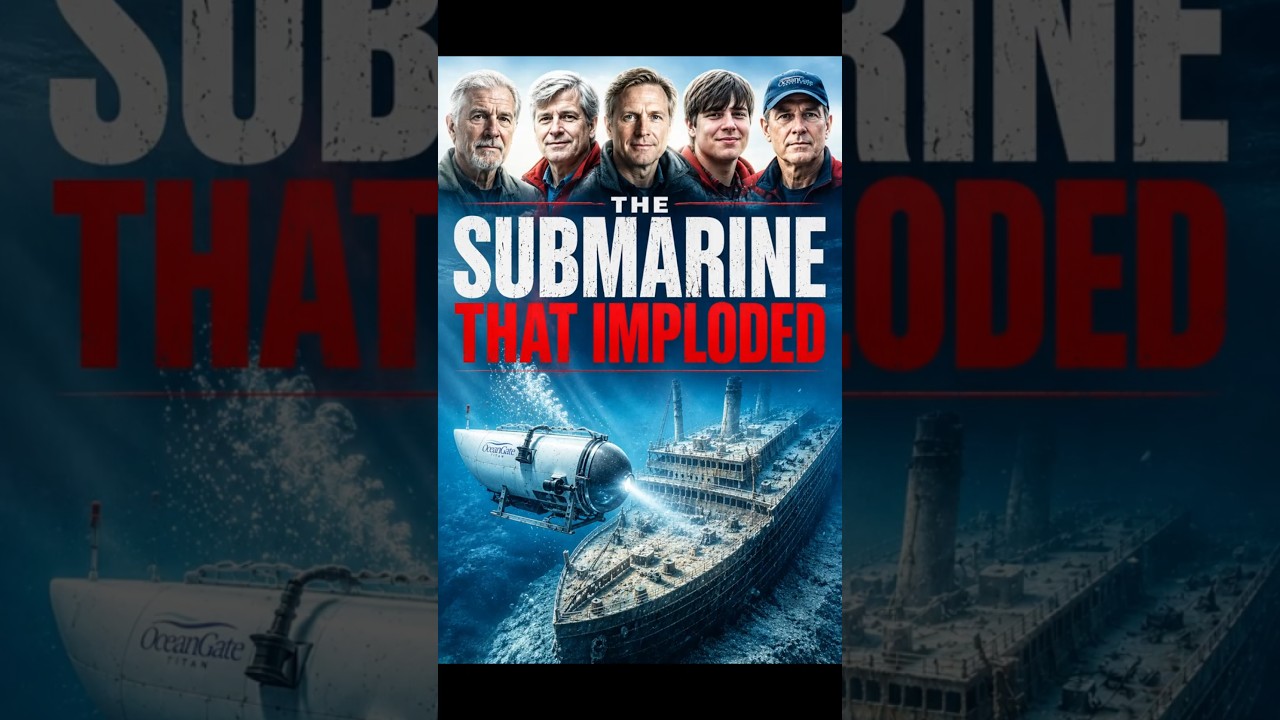 The Submarine That Imploded, #Titan #Submarine #Ocean #Disaster #History #DeepSea #Shorts #Survival