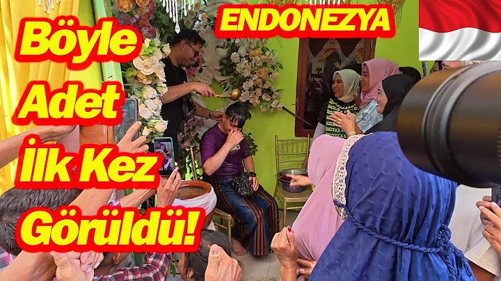 Endonezya'da Türk Damat Islatıldı!-Böyle Adet İlk Kez Görüldü! #endonezya #nikah #aşk #vlog 