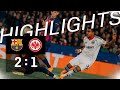 Koundé Brace Wins It For Barca Highlights FC Barcelona Eintracht Frankfurt Champions League