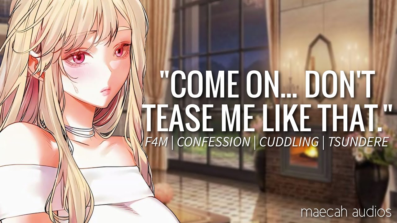 Jealous Roommate Accidentally Confesses | ASMR Roleplay [F4M] [confession] [cuddling] [tsundere]