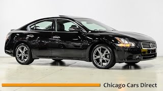 Chicago Cars Direct Reviews Presents a 2013 Nissan Maxima Sport 3.5 SV Sport Pkg - 1N4AA5AP8DC817222