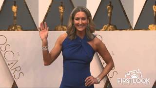 Lara Spencer arrives at the 2016 Oscars in Hollywood