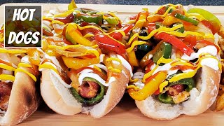 Hot Dogs | Perros Calientes Mexicanos | Hot Dogs Caseros