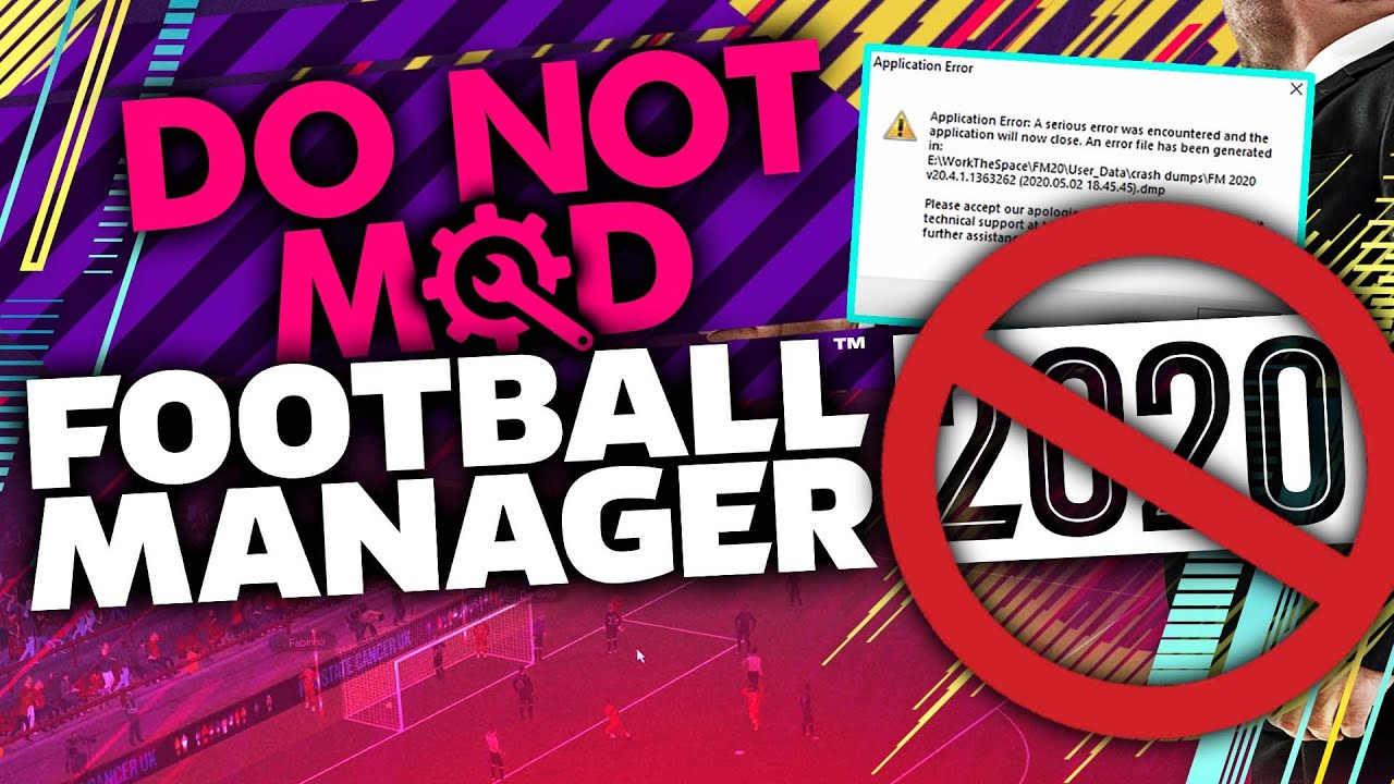 Do Not Mod Football Manager Youtube