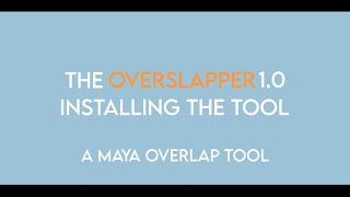 Overslapper installation tutorial