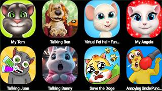 My Tom,Talking Ben,Virtual Pet Hal-Funny Game,My Angela,Talking Juan,Talking Bunny... screenshot 1