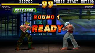 Street Fighter EX2 Plus (Guile PlayStation Playthrough)
