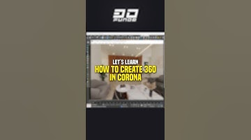 Corona Render 360 Tutorial: Rendering Panoramic Images and Videos | 3d funda