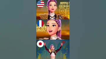 KPop Demon Hunters Golden MV In Different Languages Sony Animation 