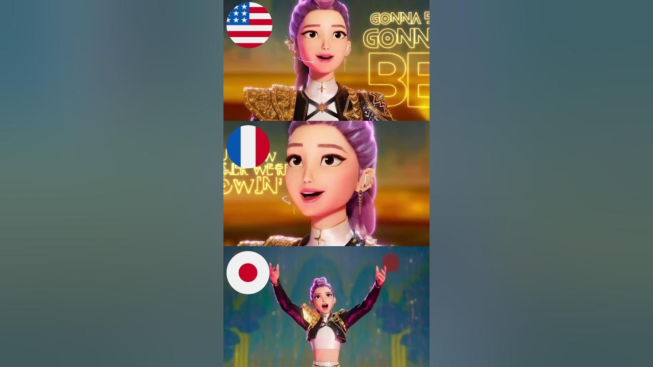 KPop Demon Hunters “Golden” MV in Different Languages | Sony Animation KPop Demon Hunters “Golden” MV in Different Languages | Sony Animation