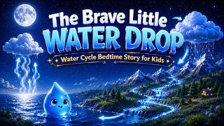 Water Cycle Bedtime Story for Kids | The Brave Little Water Drop screenshot 1