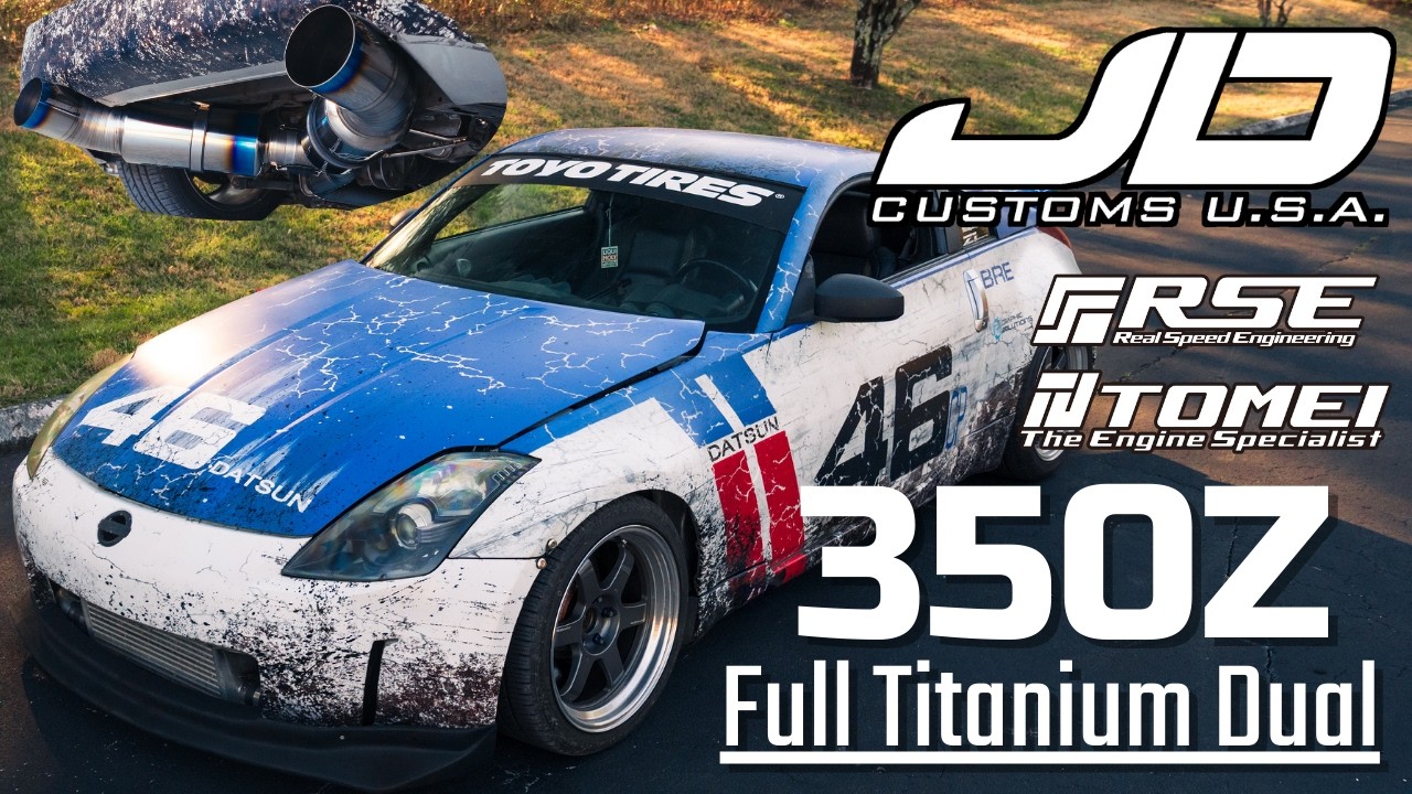 JD Customs U.S.A. Nissan 350Z --- RSE/TOMEIUSA Full Titanium