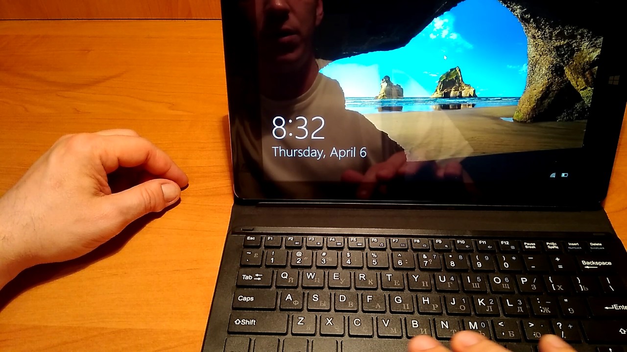 Клавиатура для Chuwi Hi10 Плюс  с русскими буквами.