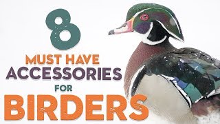 8 MUST HAVE Accessories for BIRDING