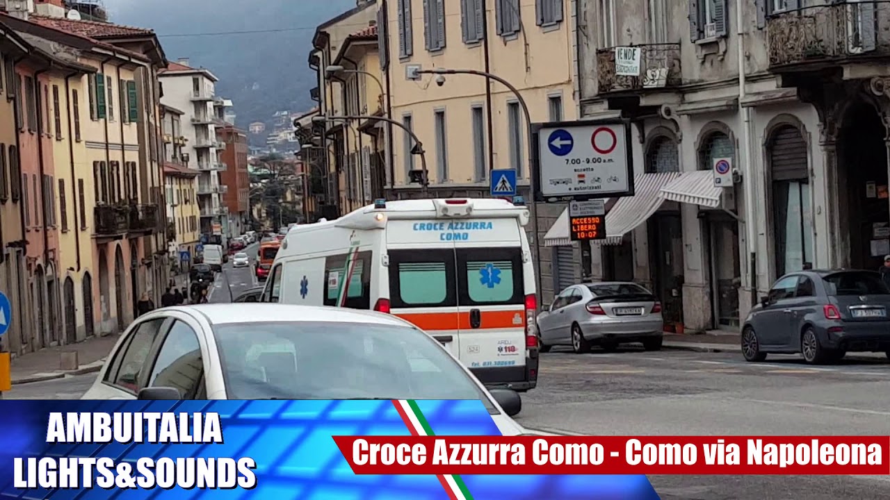 [HD] |Compilation 3x Ambulances| Croce Azzurra Como 522 + 524 + 527