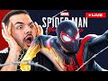 🔴SPIDER-MAN MILES MORALES ON PS5! FULL PLAYTHROUGH! MERCH TOMORROW!
