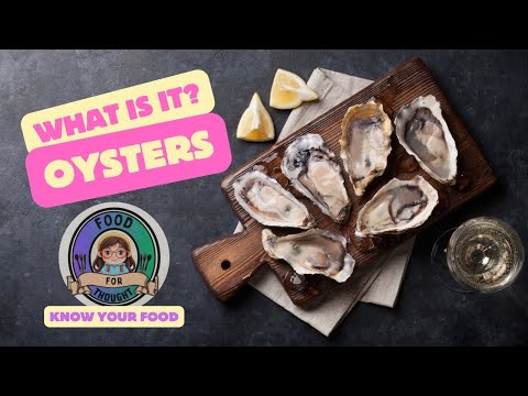 Oysters. Fun facts about this well-known aphrodisiac. - YouTube