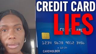 The TRUTH about credit cards revealed‼️