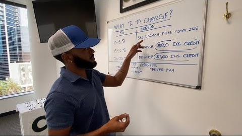 HOW MUCH TO CHARGE OWNER OPERATORS TO LEASE ONTO YOUR TRUCKING COMPANY & RUN UNDER YOUR AUTHORITY???