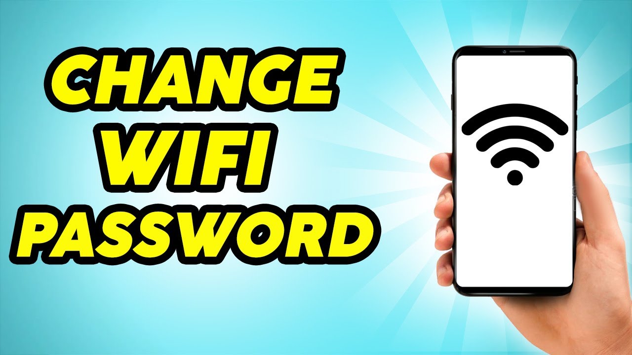 How to Change Wifi Password - Quick and Easy - YouTube