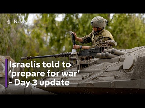 Israel cuts off food, water and power to Gaza: Day 3 update