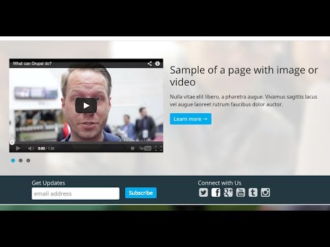 Responsive Slideshow of Photos and Videos with FlexSlider - YouTube