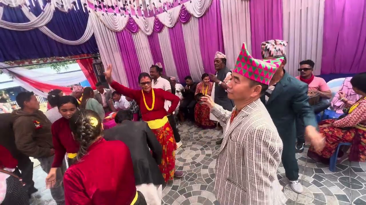 nepali panchebaja nach #trending #viralvideo #marriad  in nepal mutual dance 