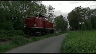 Güterverkehr bei Moers am Niederrhein