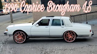 1990 CAPRICE BROUGHAM LS ON ROSE GOLD FORGIATOS REVIEW