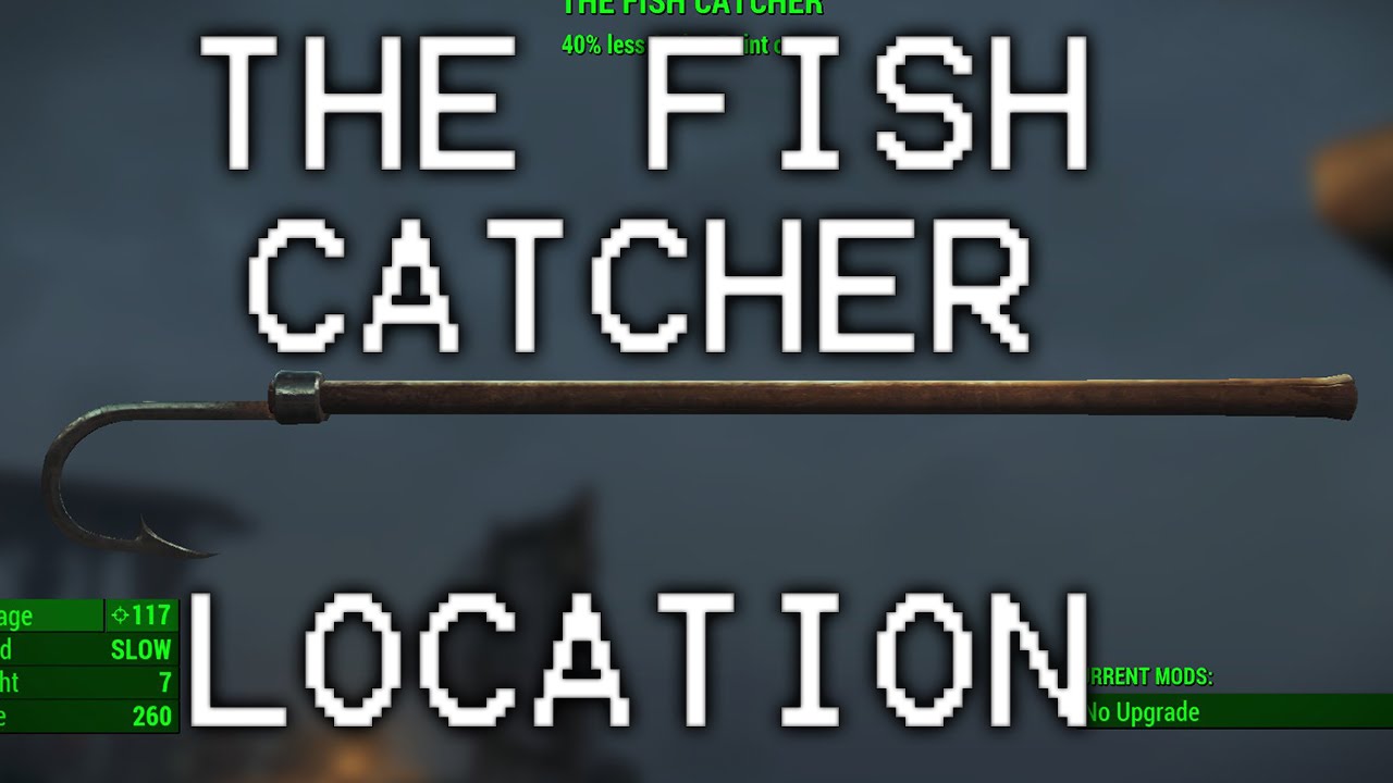 fallout 4 fish hook Fallout 4 Far Harbor - The Fish Catcher