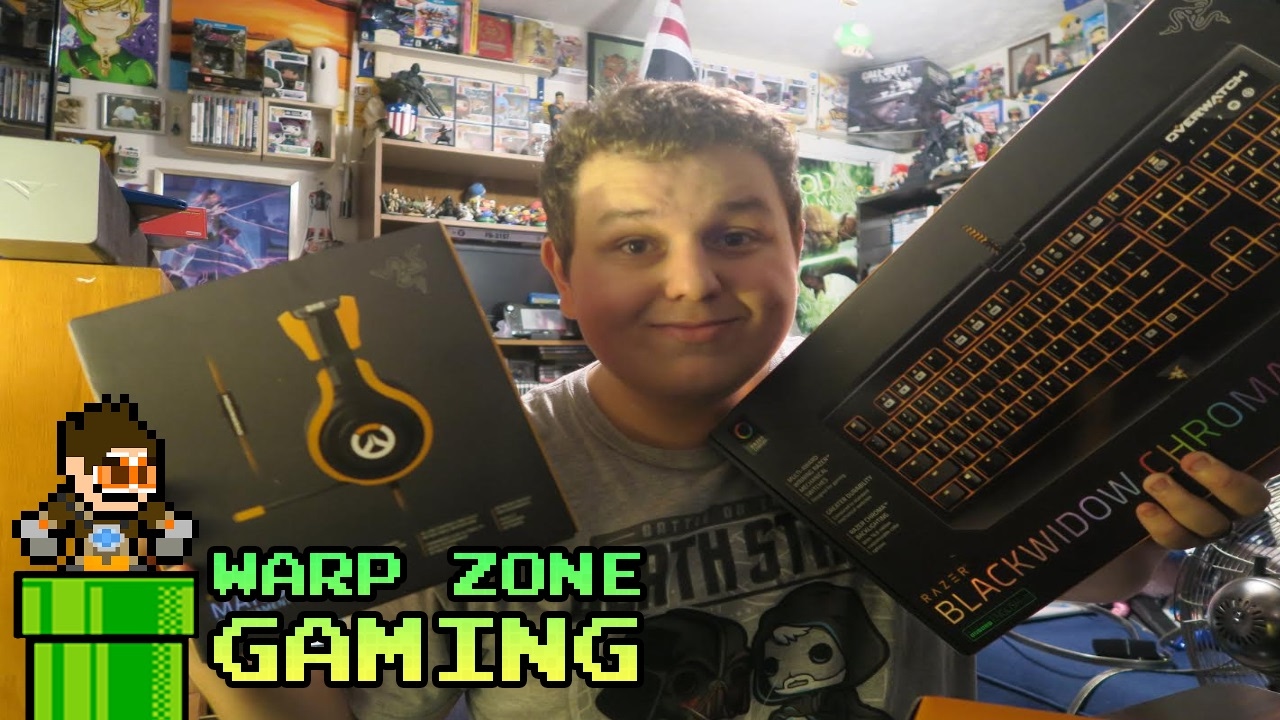 Overwatch Razer PC Gear Unboxing! - YouTube