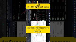 Арбитраж криптовалюты Без карт l 40$ за 1 час #p2p #арбитражбезкарт #межбиржевойарбитраж