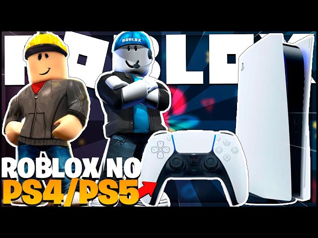 ROBLOX NO PS4/PS5! 😱 