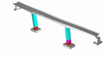 Bi-directional Earthquake Loads on a Bridge