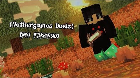 [Gmv] Minecraft Ft.Iftekhar5103 (Nethergames Duels) #minecraft #pvp