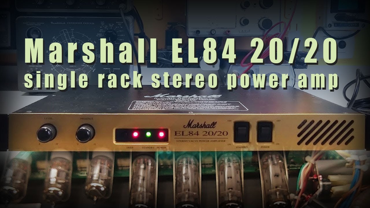 Marshall EL84 20 20 Power Amp