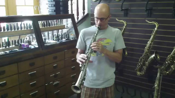 Saxquest! P. Mauriat PMSS-601DK Tipped Bell Soprano Sax