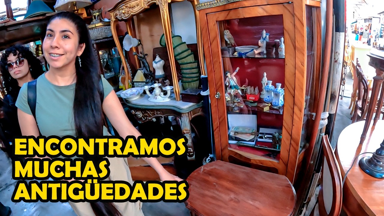 Visitamos la FAMOSA COCHERA DE TACORA | LA FERIA DE ANTIGÜEDADES MÄS CURIOSA DE LIMA