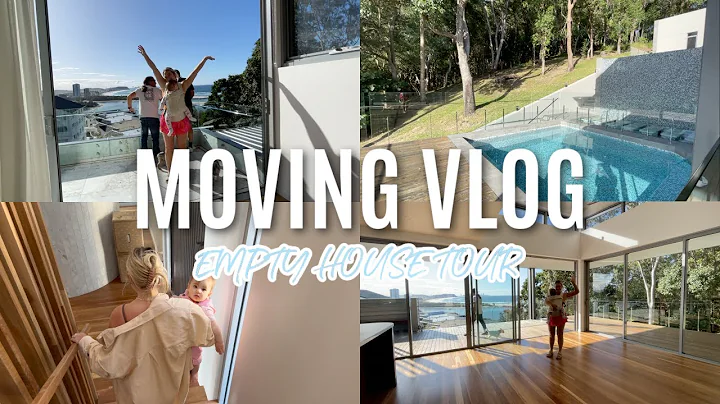 VLOG empty house tour & moving in!