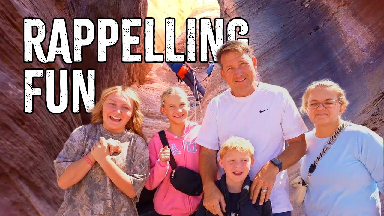 RAPPELLiNG FUN! 🏔️🧗 - YouTube