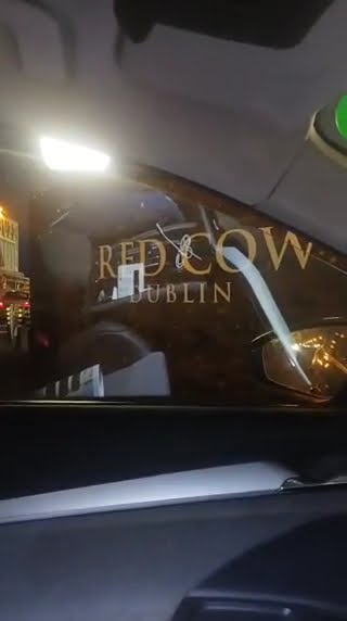 Taxi driver drops asylum seeker back to his beautiful accommodation after a night on the town.