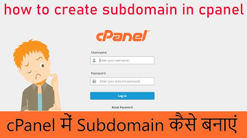 how to create subdomain in cpanel, godaddy, bluehost, hostgator, bigrock, Hostinger in Hindi