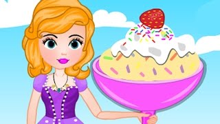 Princess Sofia Cooking Games - Sofia Cooking Cake Batter Ice Cream - Sofia Games For Girls screenshot 1