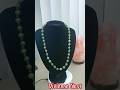 Restoring a Broken Jade Necklace | Relaxing Bead Weaving in 50 Seconds #diy #restoration #relaxing